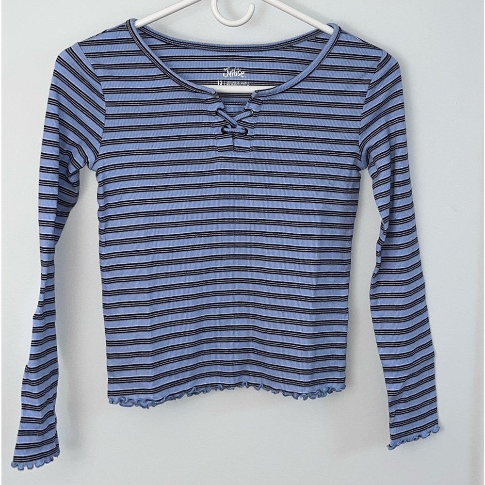 Justice Striped Long Sleeved